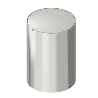 Ведро, Quadro design, A14, шгв 216*216*291, цвет-Steel Brushed