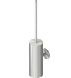 Ёршик, Quadro design, A14, шгв 80*118*494, цвет колбы/держателя-Steel Brushed