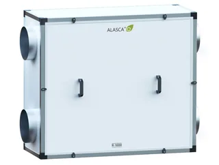 R1400HAC W, Вентиляционная установка Alasca R приточно-вытяжная с энтальпийным пластинчатым рекуператором