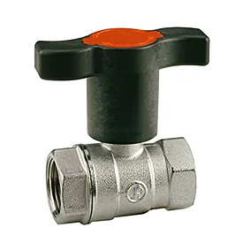 Кран, R251TH, 1/2", ВВ, ручка-пластиковая удлинённая, хромированный, для труб с термоизоляцией — иконка