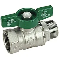 Кран с нар./вн. резьбой 3/4"