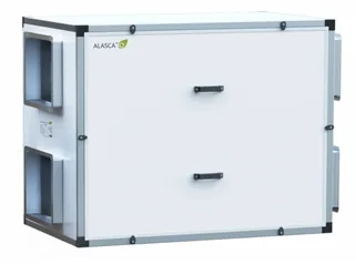 R3000H AC W, Вентиляционная установка Alasca R приточно-вытяжная с энтальпийным пластинчатым рекуператором