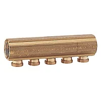 Коллектор распределительный 1"x18/10, латунный