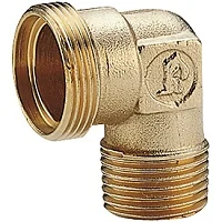 Угольник для переходников с наружной резьбой, 1/2"x18