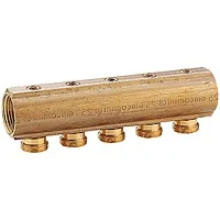 Коллектор 1"x16/7 с отсечеными клапанами