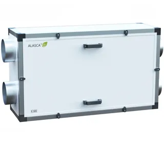 R700H EC W Pro, Вентиляционная установка Alasca R приточно-вытяжная с энтальпийным пластинчатым рекуператором + смес. узел, заслонки, датчики — иконка