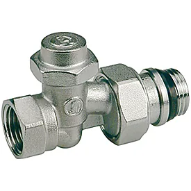 Клапан, R715TG, прямой, 1/2", 1/2", ВН, хромированный, отвод с герметичной прокладкой — иконка