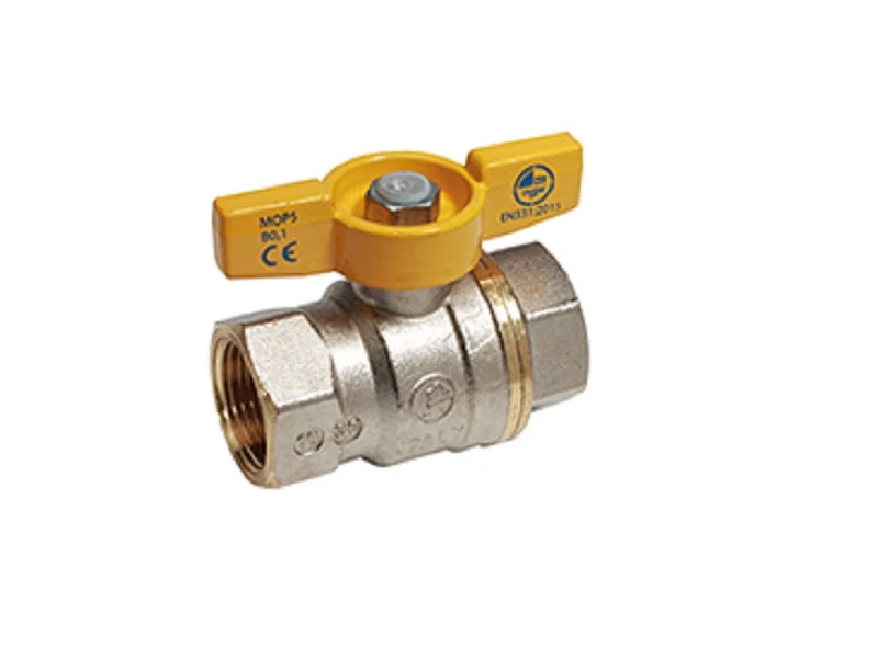 Кран с вн./вн. резьбой 1/2" для газа