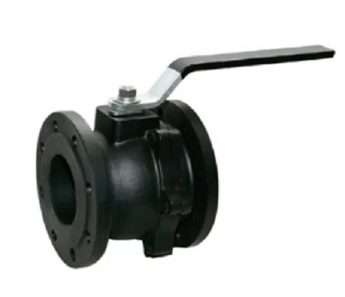 Кран, R740F, DN-32, PN, бар-16, фланцевое соединение, рукоятка рычажная