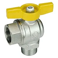 Полнопроходной угловой клапан 1/2" В-Н (стар. арт. R780X003, R780GX003)