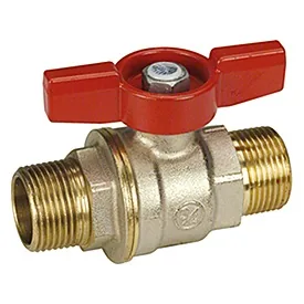 Кран полнопроходной, Giacomini, DADO 1/2" Н-Н бабочка, с лазерной маркировкой