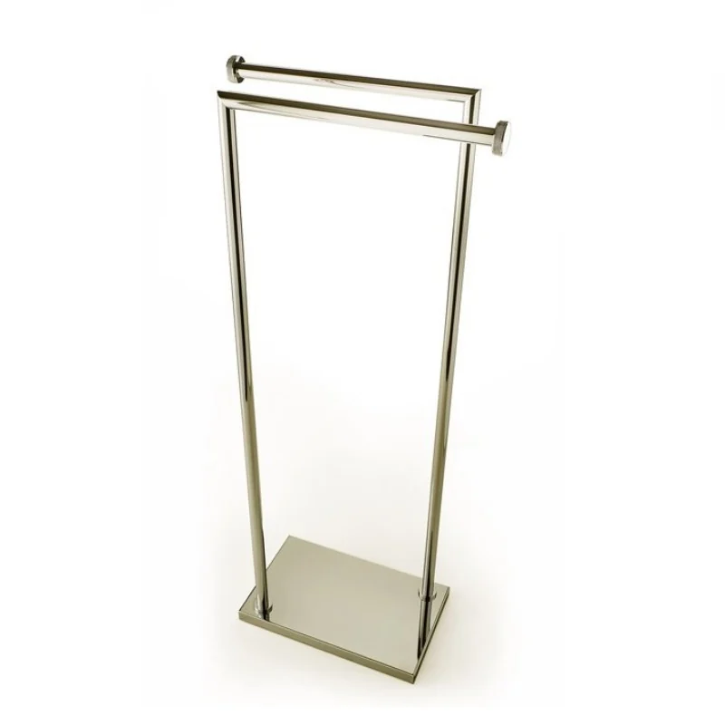 Полотенцедержатель, 3SC, Ribbon, стойка, двойной, шгв 300*180*830, цвет-Matt Satin Brass