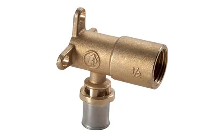 Угольник, Giacomini, RM139, 90°, В, 3/4", 26 x 3, латунь, с кронштейном
