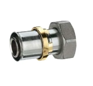 Фитинг-переходник с накидной гайкой евроконус 3/4" Ex(16x2)