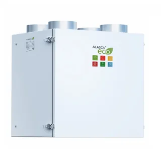 RR400V EC W Pro, Вентиляционная установка Alasca RR с роторным рекуператором + смес. узел, заслонки, датчики — иконка