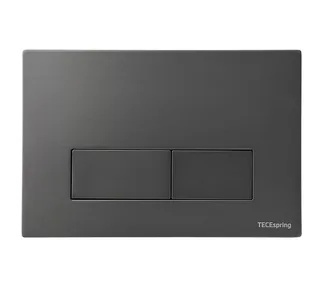 Клавиша смыва, TECE, TeceSpring S, для унитаза, шгв 245*5*165, цвет-gun metal PVD сатин с покрытием против отпечатков пальцев