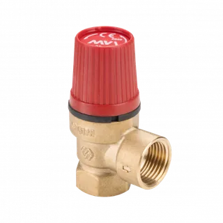 Клапан предохранительный, Premium, 1/2", PN 10, 6,0 бар