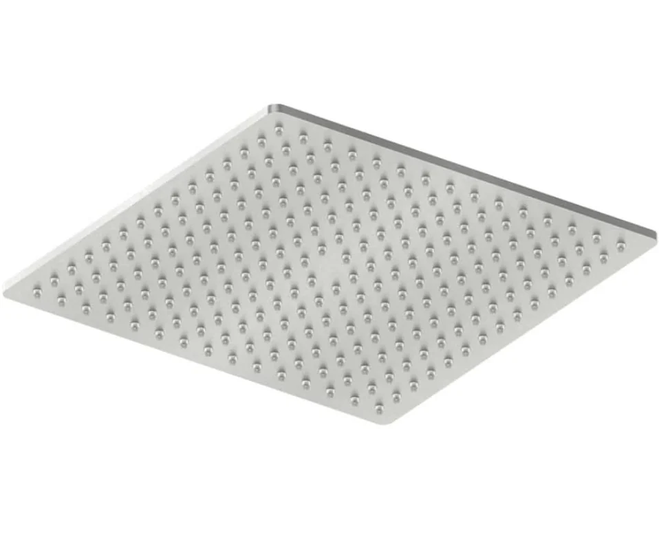 Верхний душ, Quadro design, 300*300, цвет-Steel Brushed