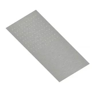Верхний душ, Quadro design, 220*500, цвет-Steel Brushed — иконка
