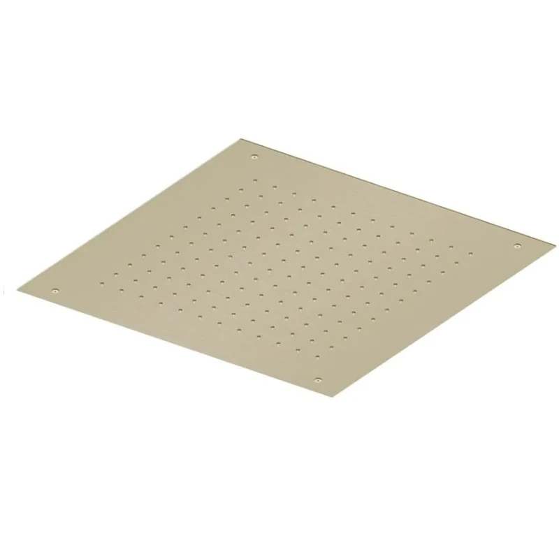 Верхний душ, Quadro design, 500*500, цвет-Light Gold