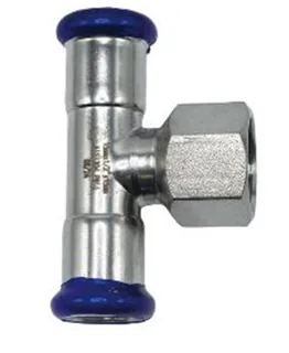 Тройник, 89х2"х89, В, нержавеющая сталь