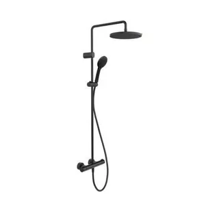 Душевая стойка, Duravit, цвет-черный матовый