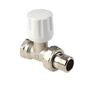 Вентиль радиаторный, Premium, прямой, 3/4", НВ, PN 10, ручной регулировки