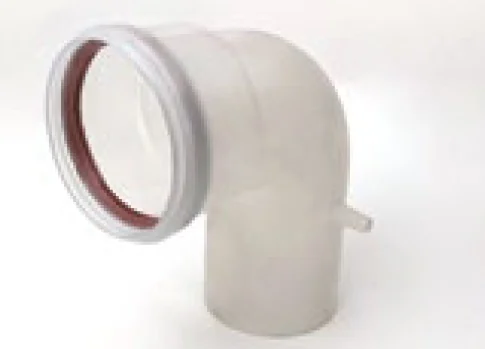 Угол 90 градусов, Ø80 PP-R(Condensing) (ст.арт. CE.00.57 PP)