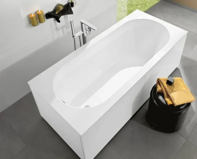 Ванна, Villeroy&Boch, Oberon, шгв 1600*750*450, цвет-альпийский белый