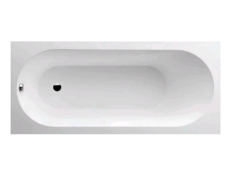 Ванна, Villeroy&Boch, Oberon, шгв 1700*750*475, цвет-Stone White