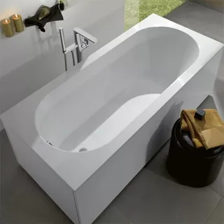 Ванна, Villeroy&Boch, Oberon, шгв 1800*800*470, цвет-камень белый (Stone White)