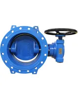 Затвор, Tecwat, фланцевый, PN25, DN1000, диск ковкий чугун, с механическим редукторным приводом — иконка