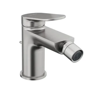 Смеситель для биде, Duravit, Wave, цвет-сталь брашированная