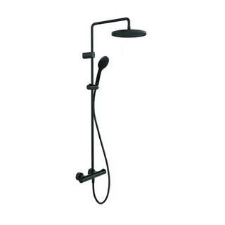 Душевая стойка, Duravit, Wave, цвет-черный матовый