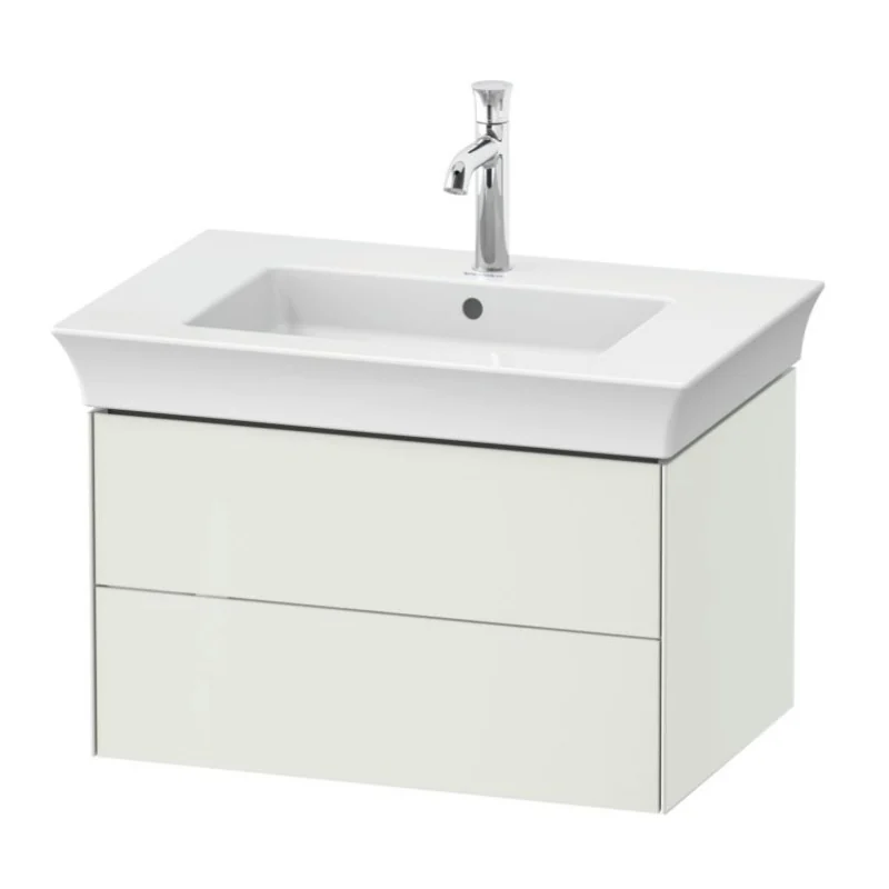 Тумба под раковину, Duravit, White Tulip, шгв 684*458*410 мм, раковина-необходимо заказать, цвет-белый шелковисто-матовый