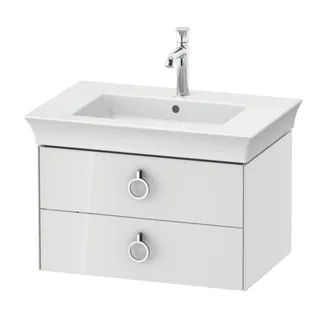 Тумба под раковину, Duravit, White Tulip, шгв 684*458*410 мм, раковина-необходимо заказать, цвет-белый глянцевый