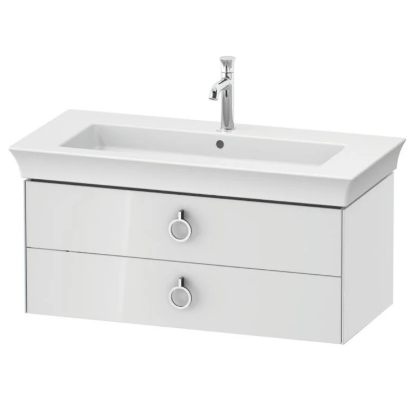 Тумба под раковину, Duravit, White Tulip, шгв 984*458*410, раковина-необходимо заказать, цвет-белый