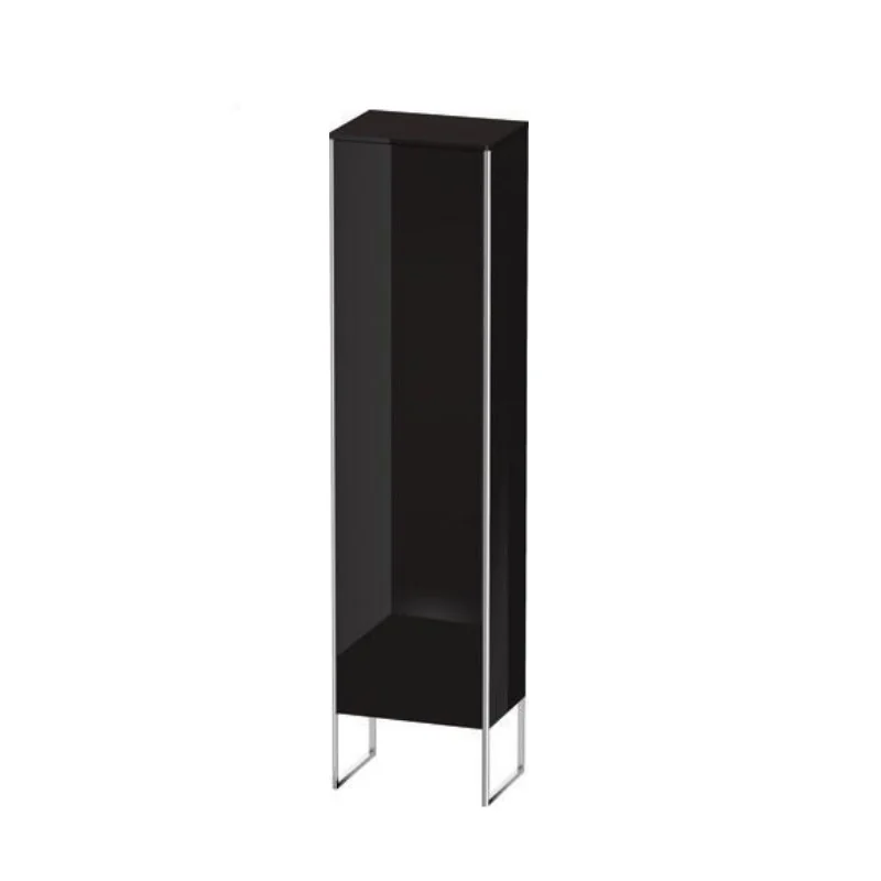 Шкаф-пенал, Duravit, XSquare, шгв 500*356*2016, петли-слева, цвет-черный глянцевый