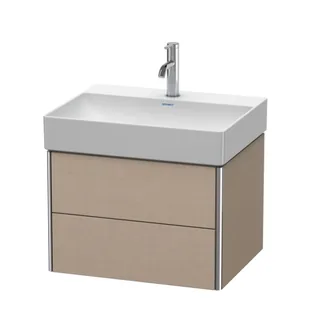 Тумба под раковину, Duravit, XSquare, шгв 584*460*397, раковина-необходимо заказать, цвет-лён
