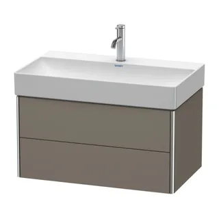 Тумба под раковину, Duravit, XSquare, шгв 784*460*397, раковина-необходимо заказать, цвет-фланелево-серый шелковисто-матовый