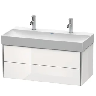 Тумба под раковину, Duravit, XSquare, шгв 984*460*397, раковина-необходимо заказать, цвет-белый