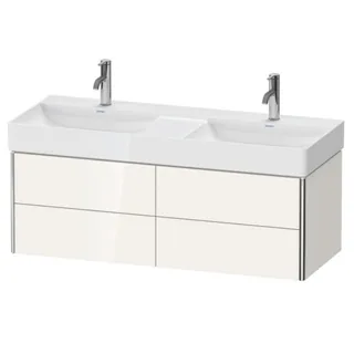 Тумба под раковину, Duravit, XSquare, шгв 1184*460*397, раковина-необходимо заказать, цвет-белый глянцевый