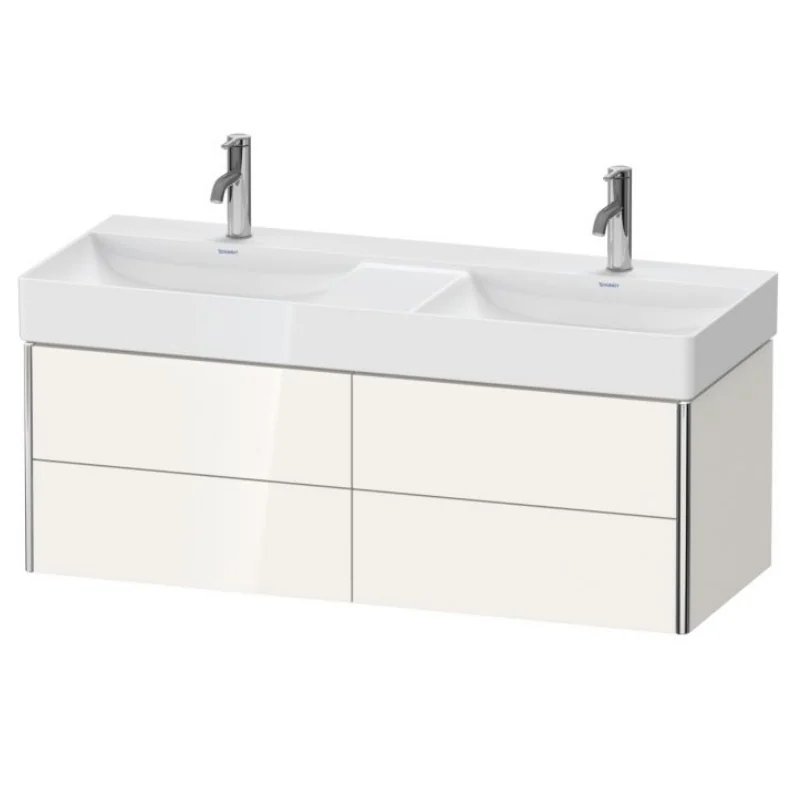 Тумба под раковину, Duravit, XSquare, шгв 1184*460*397, раковина-необходимо заказать, цвет-белый глянцевый
