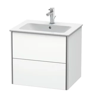 Тумба под раковину, Duravit, XSquare, шгв 610*478*560, раковина-необходимо заказать, цвет-белый матовый