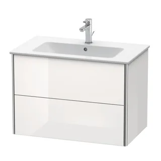 Тумба под раковину, Duravit, XSquare, шгв 810*478*560, раковина-необходимо заказать, цвет-белый глянцевый