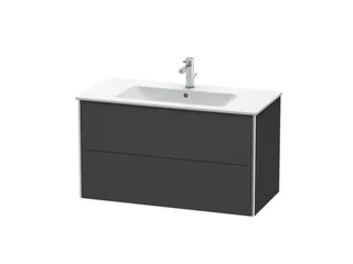 Тумба под раковину, Duravit, XSquare, шгв 1010*478*560, раковина-необходимо заказать, цвет-графит матовый