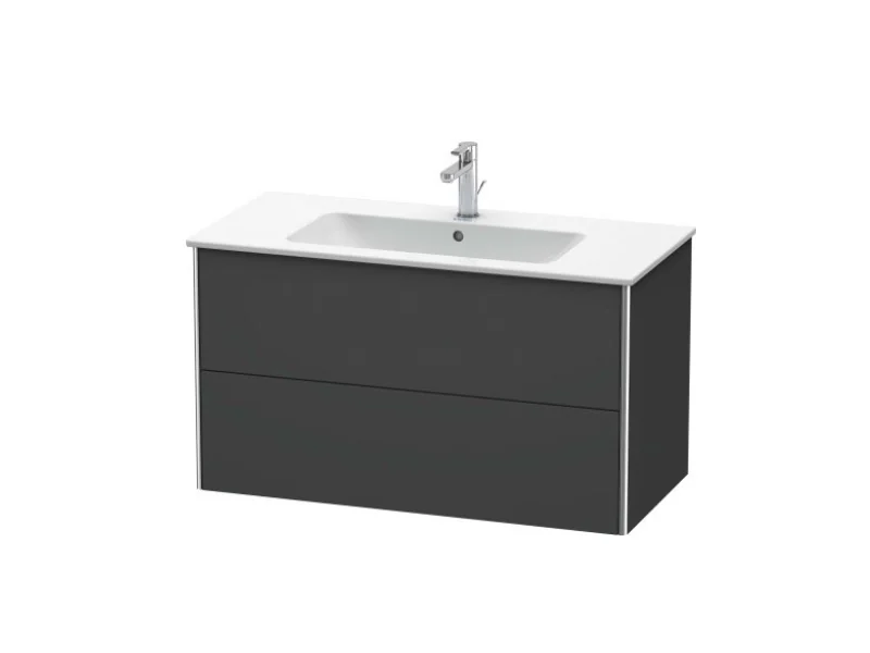 Тумба под раковину, Duravit, XSquare, шгв 1010*478*560, раковина-необходимо заказать, цвет-графит матовый