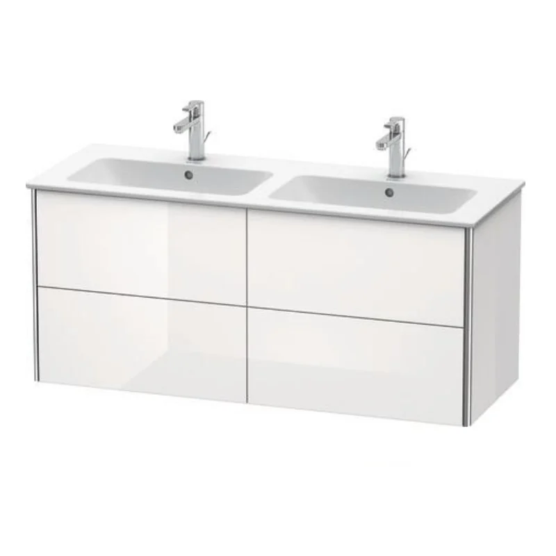 Тумба под раковину, Duravit, XSquare, шгв 1280*478*560, раковина-необходимо заказать, цвет-белый глянцевый