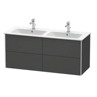 Тумба под раковину, Duravit, XSquare, шгв 1280*478*560, раковина-необходимо заказать, цвет-графит матовый