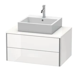 Тумба под раковину, Duravit, XSquare, шгв 800*548*400, раковина-необходимо заказать, цвет-белый глянцевый